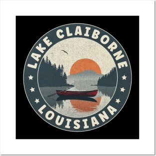 Lake Claiborne Louisiana Sunset Posters and Art